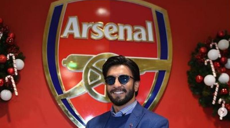 \Apna Time Aayega\, croons Ranveer Singh ahead of Arsenal-Manchester United clash
