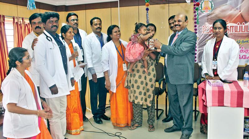 World breastfeeding week observed in Pudukkottai government hospital
