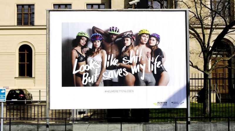 â€˜Sexistâ€™ German ad for promoting cycling safety