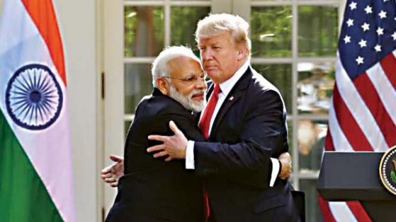 Kashmir, trade friction dent Houston cheer