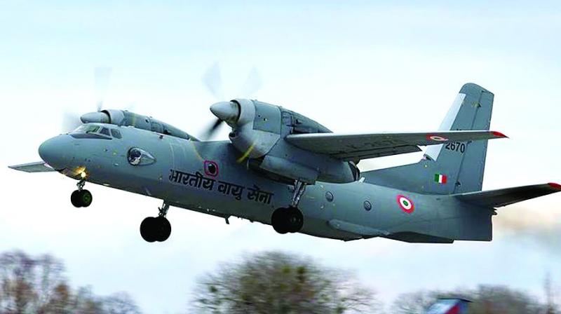 AN-32 military transport aircraft with 13 onboard goes missing in Assam