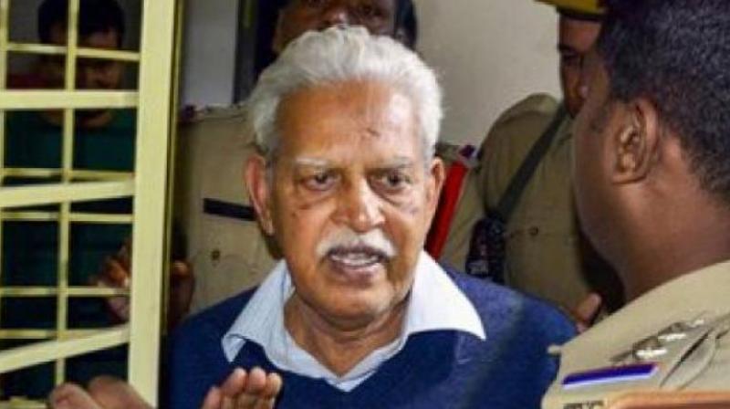 Hyderabad: Court rejects P Varavara Raoâ€™s bail plea