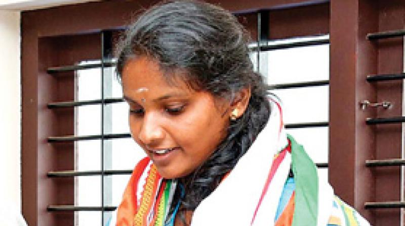 Remya Haridas resigns as Block Panchayat president