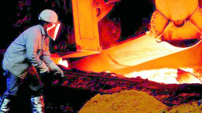 According to the World Steel Association, India produced 8.4 million tonnes of crude steel in February 2018, up 3.4 per cent over February 2017.