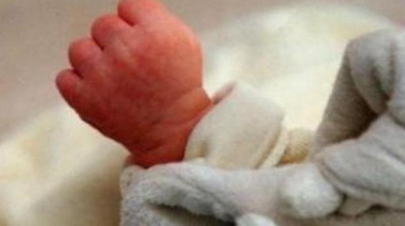 Preliminary examination revealed that the child was not born in hospital but outside as the placenta was attached to the baby.   (Representational Images)