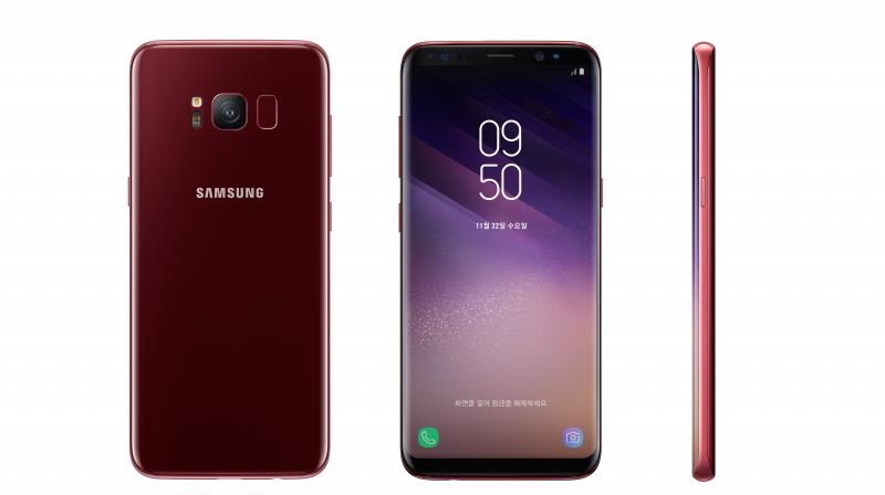 Samsung Galaxy S8 Burgundy Red