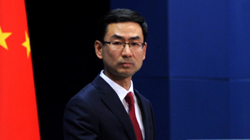 Chinese Foreign Ministry Spokesperson, Geng Shuang