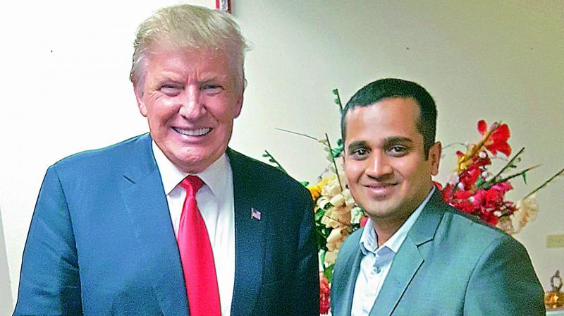 Arizona Republican party campaign strategist for Donald Trump Avinash (in picture) is from Rajahmundry.