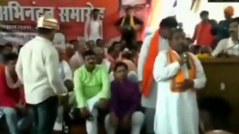 Hit officials with shoes if they don\t respect you: BJP MLA tells party workers