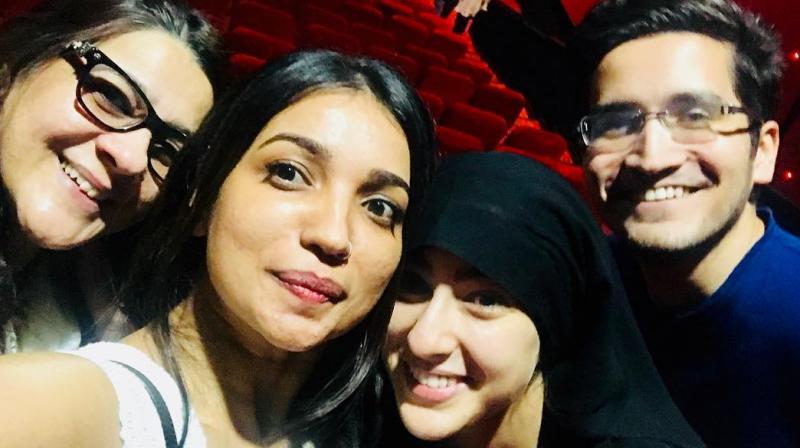 Sara Ali Khan took a trip to the local theatre to get the audience reaction.