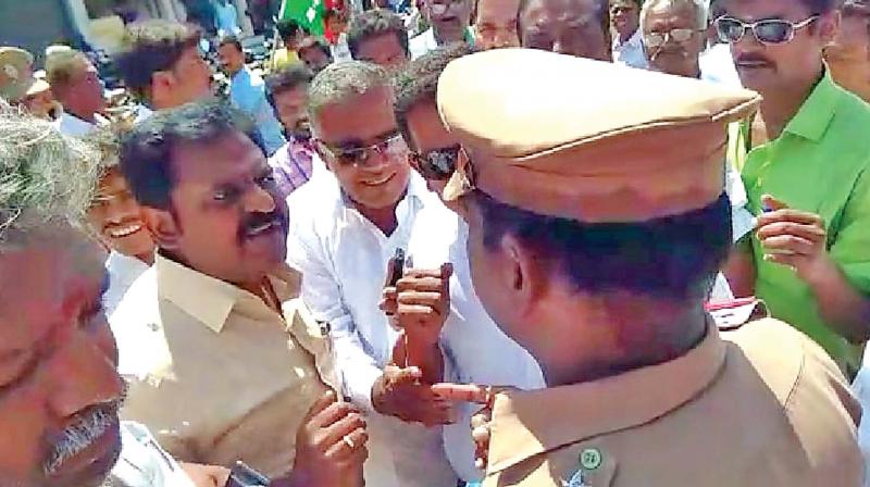 Chennai: DMK complains against cop
