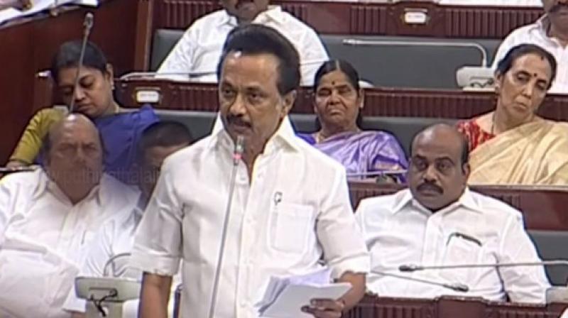 DMK stages walkout from Tamil Nadu Assembly on NEET