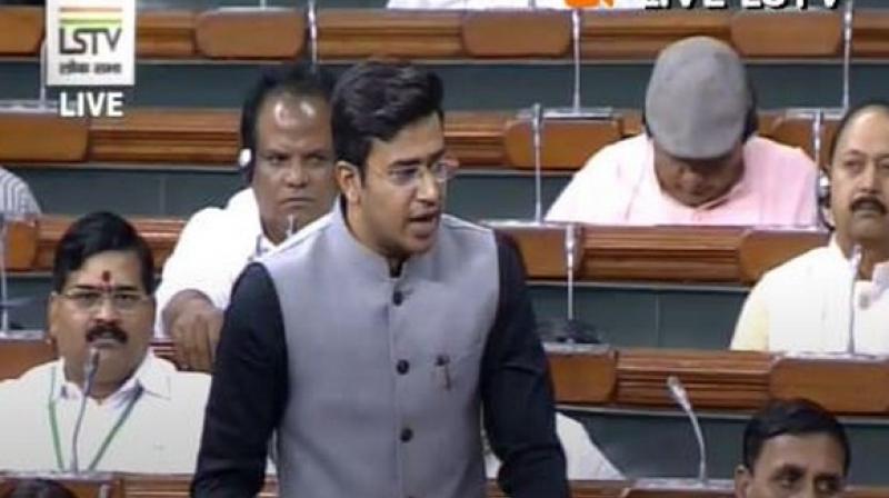 BJP\s Tejasvi Surya urges Centre to extend NRC to Karnataka