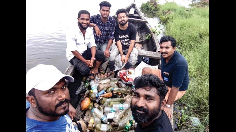 Kollam: Youths on a mission to clean Pallikkalar river
