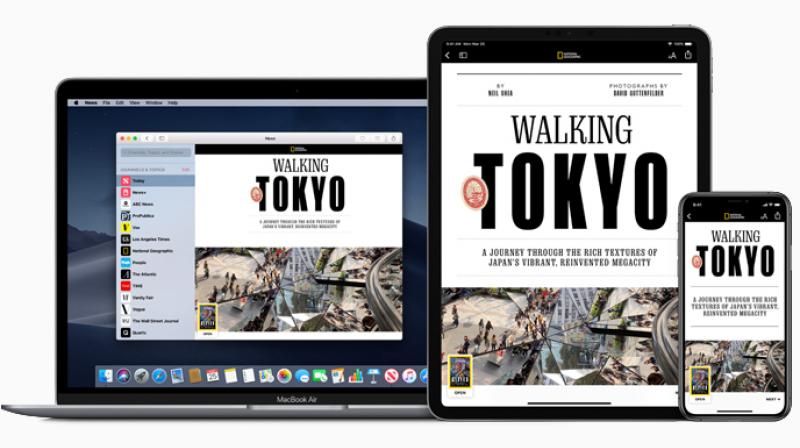 The annual price of a USD 100 digital subscription to the New Yorker plus a USD 20 annual subscription for Vanity Fair alone would equal the USD 120 annual cost of Apple News+, which will also include hundreds of other publications.