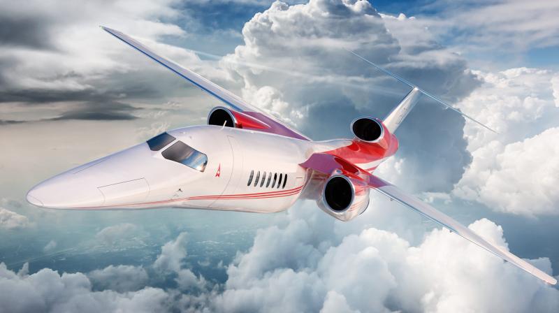 Aerion designing supersonic jet to run completely on biofuels