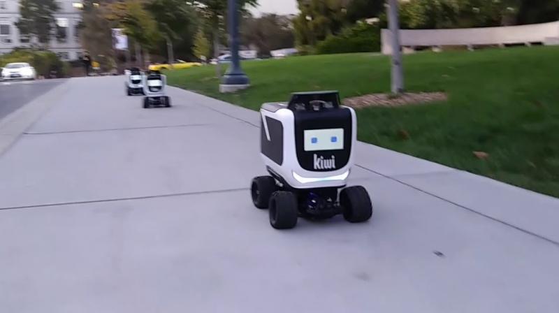 Meet Kiwibot, a robot that delivers food