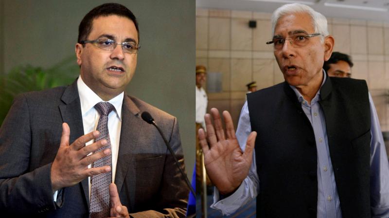 Indian crickets top administrators, including CoA chief Vinod Rai, on Monday deposed before the probe panel investigating the alleged sexual harassment case against BCCI CEO Rahul Johri. (Photo: PTI)