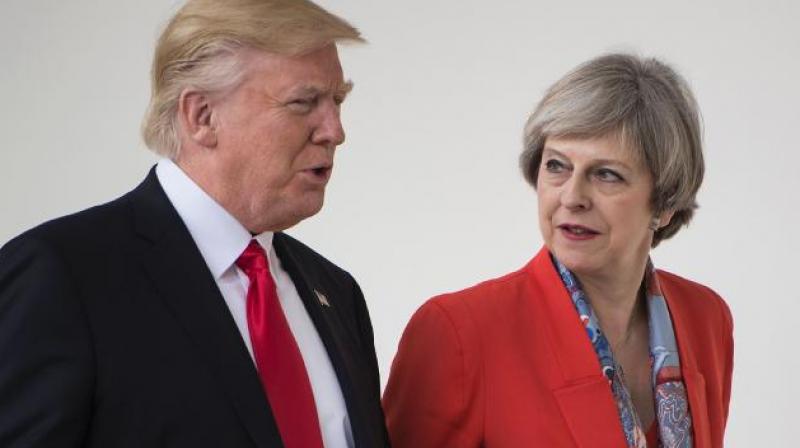 \Feel bad for Theresa\: Trump sorry for what happened to UK PM