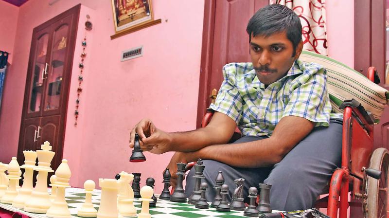Pudukkottai: Disabled chess player seeks CMâ€™s help to play in intl tourney