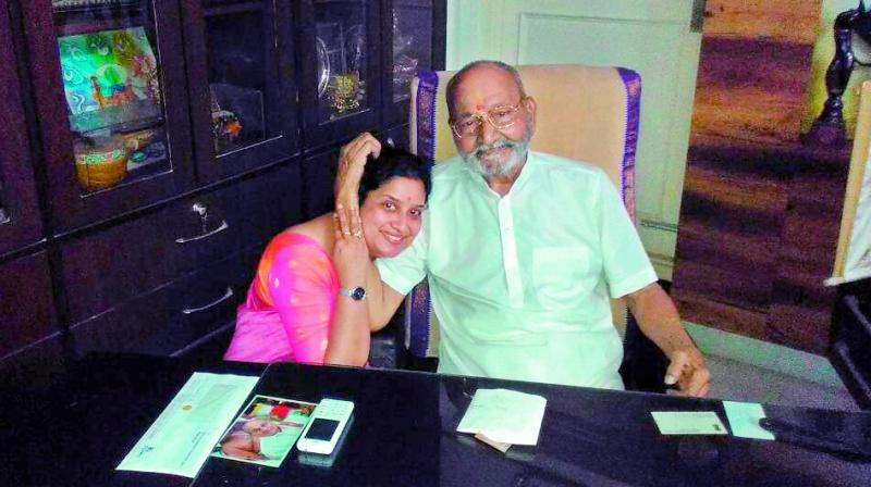 Tulasi with K. Viswanath