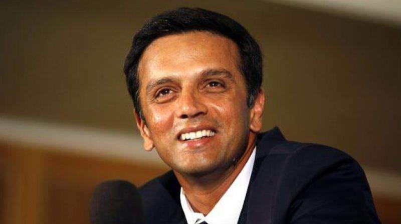 Rahul Dravid had not won a World Cup trophy during his 16-year playing career, and this was the best platform to test his coaching skills, thereby grooming the youngsters on their road to victory.(Photo: AP)