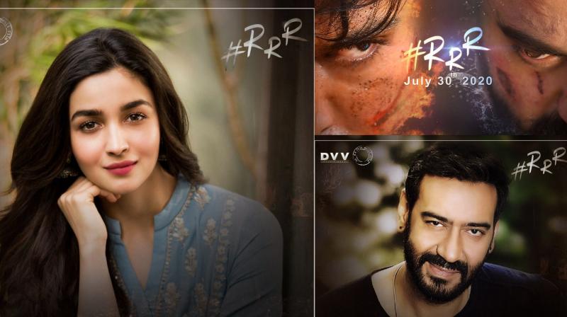 Alia Bhatt, Ajay Devgn roped in for Rajamouli\s RRR; film releases on 30 July, 2020