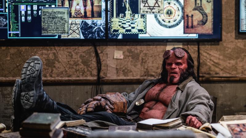 Mignolaâ€™s body of work came up as touchstone for the production designer of \Hellboy\