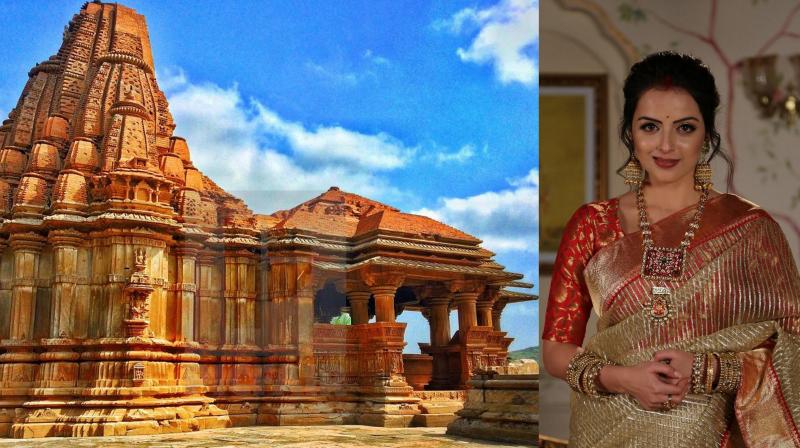 Ek Bhram - Sarvagun Sampanna to launch the show at 1000-year-old Saas-Bahu temple!
