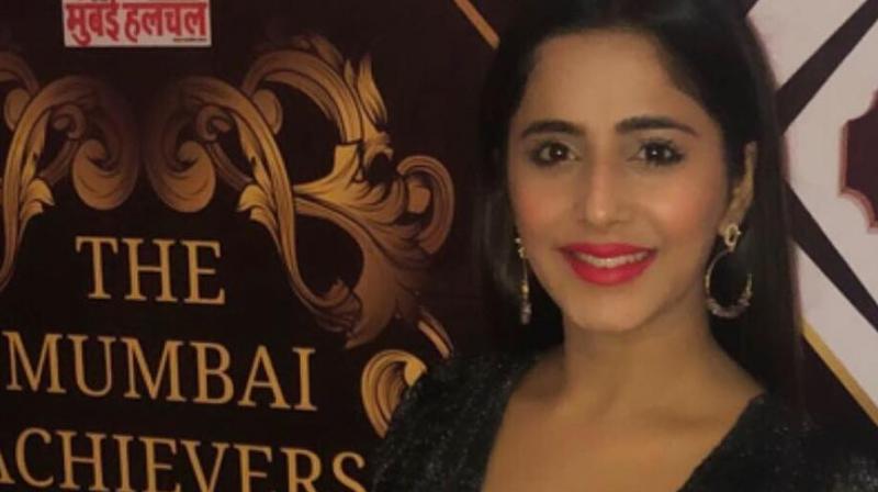 TV star Kate Sharma receives Mumbai Achiever Awards 2019, see photo