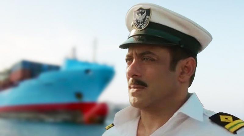 Makers of \Bharat\ share insights of Salman Khan shooting in the middle of ocean