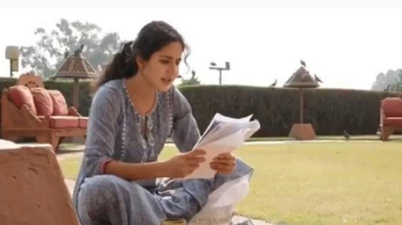 Watch: Katrina Kaif shares adorable video practicing dialogues for \Bharat\