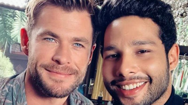 Watch: \MC Sher\ Siddhant Chaturvedi raps as Chris Hemsworth say \Bohot Hard\