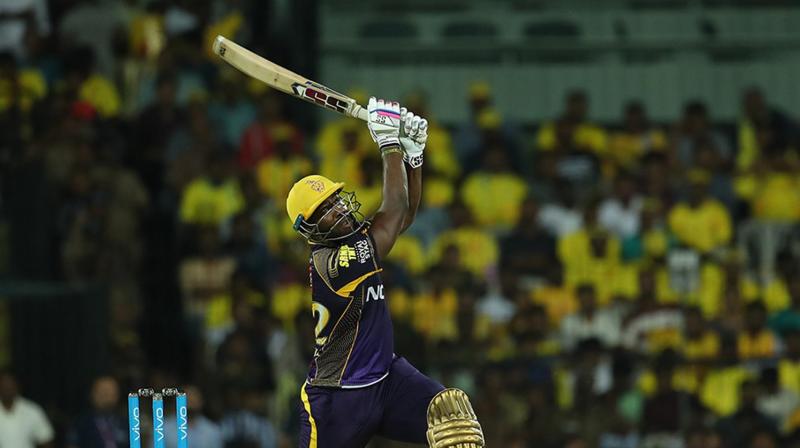 Andre Russell lead the way from the front with a sizzling knock of 88. (Photo: BCCI) 