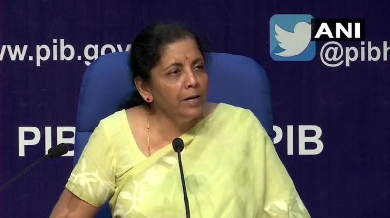 Sitharaman, who took over as finance minister in May, is scheduled meet the heads of public sector banks in Delhi on Thursday. (Photo: ANI)