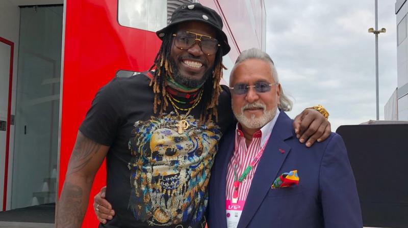 Get your facts right about me being â€˜chorâ€™: Mallya on photo by Chris Gayle