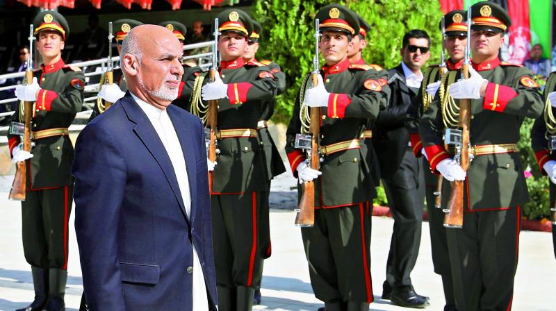 Afghan President Ashraf Ghani vows to eliminate all IS havens