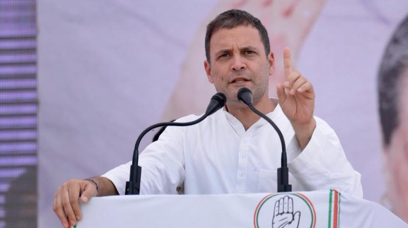 Rahul Gandhi is on a two-day tour of Madhya Pradesh where Assembly polls are scheduled to take place on November 28. (Photo: Twitter | @INCIndia)