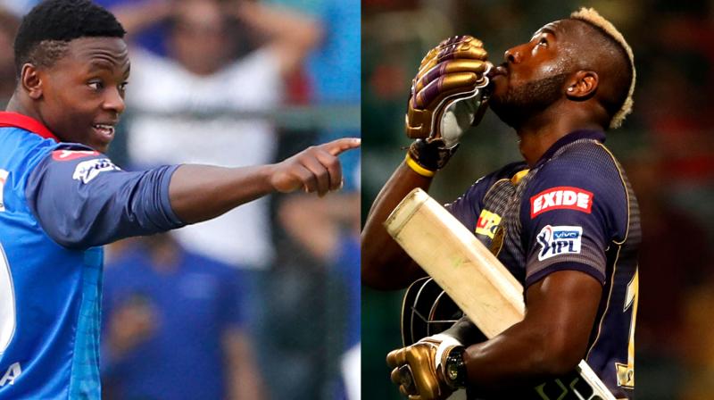 IPL 2019: Rabada-Russell battle on cards as Knight Riders host Delhi Capitals