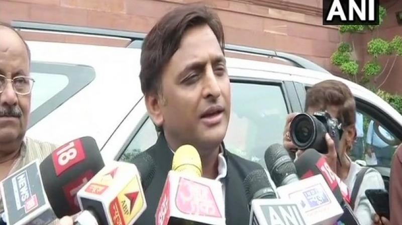If BJP MPs take their unparliamentary words back, I will too: Akhilesh