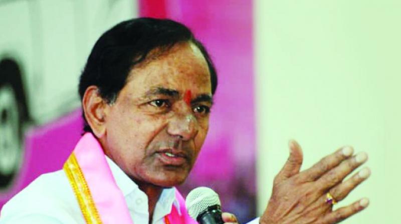 Telangana Chief Minister K Chandrasekhar Rao