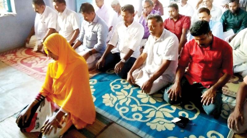 Jamitha Teacher, 34, the general secretary of Quran Sunnath Society, led the religious congregation attended by some 50 devotees including men.