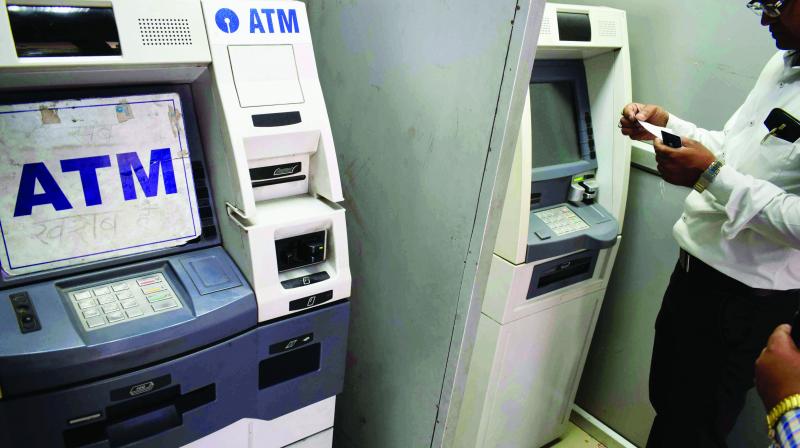 ATMs in cities of Uttar Pradesh, Bihar, Andhra Pradesh, Maharashtra and poll-bound Karnataka were either not operating or showed no cash signs, reminiscent of post-demonetisation scene.