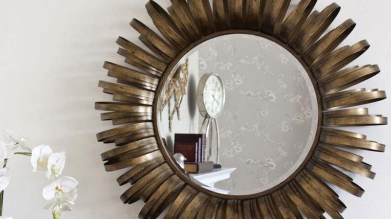 Use mirrors to give your home a chic look and beauty to a space.