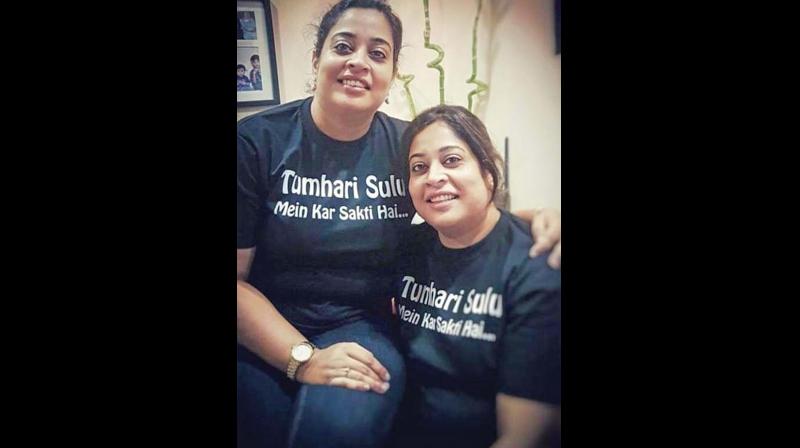 Real life twins Sindhu Shekharan and Seema Taneja