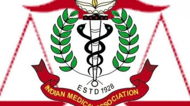Indian Medical Association logo.