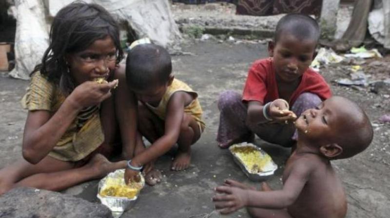 Poverty has been largely calculated on three aspects that is lack of good health, education and living standards and India tops the list for having the largest population that has no access to these essentials.   (Photo: Representational Image/File)