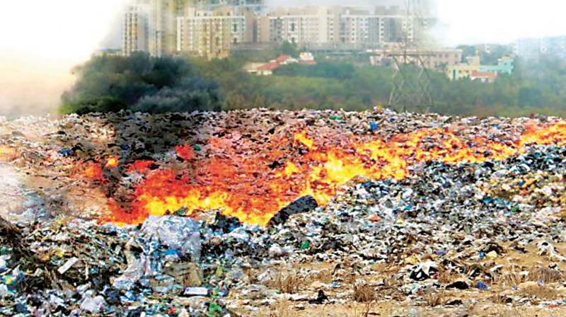 Bengaluru: Four-year-old who fell into burning garbage at police quarters dies