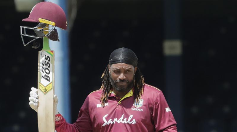 Indian captain Virat Kohli paid tribute to veteran West Indies batsman Chris Gayle, who appeared to have played his last match in the third ODI here, saying apart from his cricketing exploits he will also be remembered for his fun-loving and friendly nature. (Photo:AP)