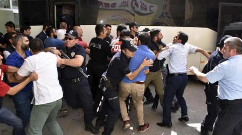 Human Rights Watch has claimed Turkish police have tortured or ill-treated detainees following the failed coup attempt in July. (Photo: AP/Representational)